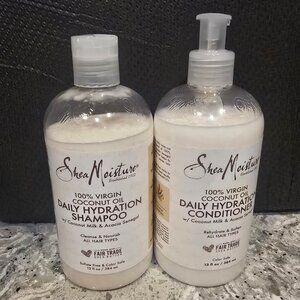 Shea Moisture - 100% Virgin Coconut Oil - Daily Hydration Shampoo Conditioner